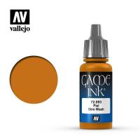 Смывка Vallejo Game Ink, Skin wash (смывка для лиц), 17 мл (72093)