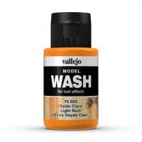 Смывка Vallejo Model Wash, Light Rust (светлая ржавчина), 35мл (Vallejo, 76505)