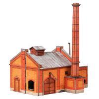 1/87 _Котельная__ сборная модель из картона _УБ_ 348_