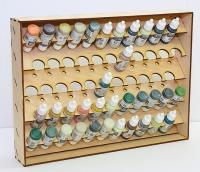 Полка настольно-подвесная для баночек 26 мм _WINmodels_ POL-26-01_