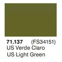 Краска US Light Green (светло-зеленый США), FS34151-ANA611, акрил, 17 мл (71137)