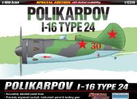 1/48 Самолет  Polikarpov I-16 Type 24 (Academy, 12314)