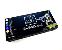 Набор красок Art Color_ Non Metallic Metal _неметаллический металл_ _Pacific88_ 3301_