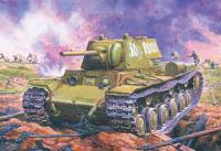 1/35 Тяжелый танк КВ-1 обр_ 1941г__ ранний _EE_ 35084_