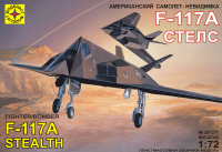 1/72 Американский самолет-невидимка F-117A 