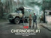 1/35 Чернобыль _1_ Пункт радиационного контроля _ICM_ 35901_