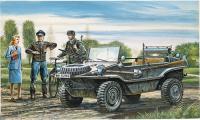 1/35 Автомобиль Kfz_ II VW Typ 166 _Schwimmwagen_ _Italeri_ 0313_