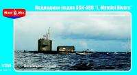 1/350 Подводная лодка SSN-686 _L_Mendel Rivers_ _Mikromir_ 350-015_