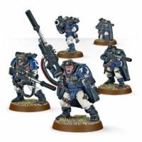 Space Marine Scout Squad with sniper rifles (Citadel, 48-29)