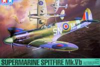 1/48 Самолет SUPERMARINE SPITFIRE Mk.Vb детал. внут. инт. (Tamiya, 61033)