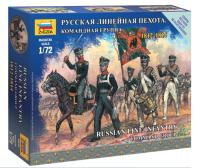 1/72 Русская линейная пехота_ Командная группа _6815_