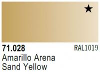 Краска Sand Yellow (песочный желтый), акрил, 17 мл (71028)