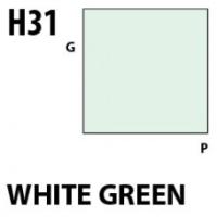 Краска акриловая Mr_Hobby White Green _бело-зеленый__ глянцевая_ 10 мл _H31_