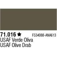 Краска USAF Olive Drab _коричнево-оливковый США__ FS34088-ANA613_ 17 мл _71016_