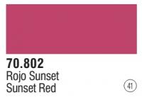 Краска Model Color, Sunset Red, 17 мл (70802)