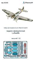1/32 Педали авиационные Luftwaffe _Микродизайн_ 032209_