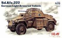 1/72 Немецкая бронемашина Sd_Kfz_222 _72411_
