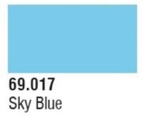 Краска Sky Blue (небесный синий), акрил, 17мл (Vallejo, 69017)