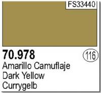 Краска Темно-желтый 17 мл (70.978)