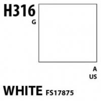 Краска акриловая Mr.Hobby White FS17875 (белый), глянцевая, 10 мл (H316)