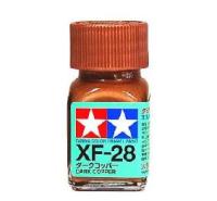XF-28 Эмаль Dark Copper _темная медь__ матовая_ 10мл _Tamiya_ 80328_