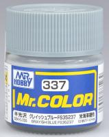 Краска акриловая Mr_Hobby Grayish Blue FS35237 _серо-синий__ полуглянцевая_ 10 мл _С337_