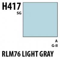 Краска акриловая Mr.Hobby RLM76 Light Blue (светло-синий), глянцевая, 10 мл (H417)