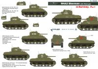 1/35 Танк M4A2 Sherman (орудие 75мм) в красной армии. Часть 1 (Colibri, 35009)