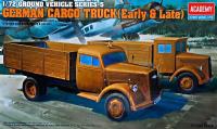 1/72 Немецкий грузовой автомобиль _ранняя и поздняя версии на выбор_ _Academy_ 13404_