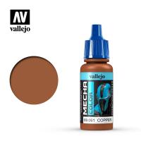 Краска-металлик Copper _медь__ акрил_ 17мл _Vallejo_ 69061_