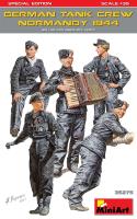 1/35 НЕМЕЦКИЙ ТАНКОВЫЙ ЭКИПАЖ _НОРМАНДИЯ 1944г__ Специальное Издание _MiniArt_ 35275_
