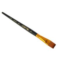 Кисть Roubloff_ синтетика_ имитация под колонок_ плоская_ _16_ кор_ ручка _Roubloff_ 1S25_