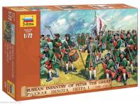 1/72 Русская пехота Петра-I, 1698-1725гг. (Звезда, 8049)