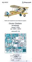 1/32 Gloster Gladiator интерьер _ICM_ арт_ 32041_ 32042_ _Микродизайн_ 032212_