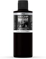 Грунтовка Vallejo Mecha Primer_ черная_ акрил_ 200 мл_ _74642_