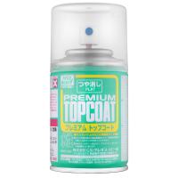 Лак Premium TOPCOAT Flat_ матовый_ на водной основе_ спрей_ 88мл _Mr_Hobby_ B603_