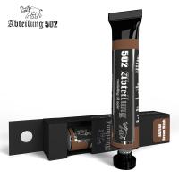 Краска Wash Brown _коричневая смывка__ масляная_ 20мл _Abteilung502_ ABT080_