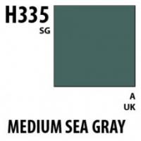 Краска акриловая Mr.Hobby Medium Seagray BS381C/637 (средний морской серый), глянцевая, 10 мл (H335)