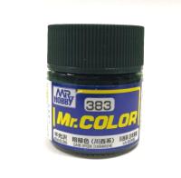 Краска Dark Green _Kawanishi__ полуглянец_ 10мл _Mr_Hobby_ C383_