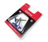 Щетка пластик_ 21 мм_ 3 шт_/уп__ блистер _JAS_ 2033_