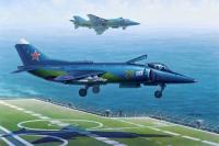 1/48 Самолёт Yak-38/Yak-38M Forger A _HobbyBoss_ 80362_