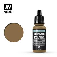 Грунтовка Vallejo German Green Brown _нем_коричнево-зеленый_ RAL8000_ акрил_ 17мл _70606_