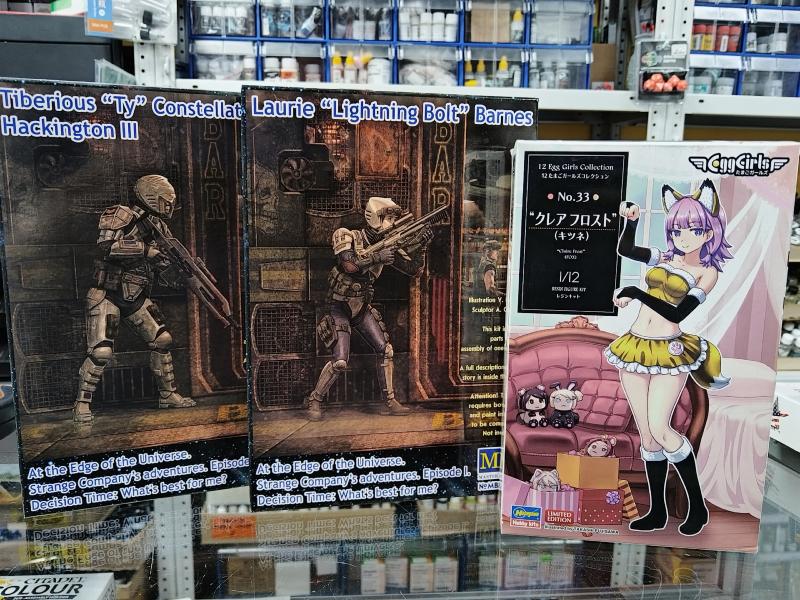 Большое поступление сборных моделей