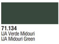 Краска IJA Midouri Green _зеленая яп_авиац___ акрил_ 17 мл _71134_