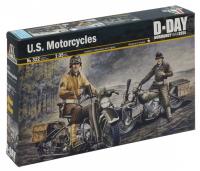 1/35 Американские мотоциклисты WWII (Italeri, 0322)