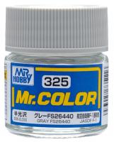 Краска акриловая Mr.Hobby Gray FS26440 (серый), полуглянцевая, 10 мл (C325)