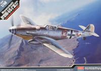 1/48 Самолет Messerschmitt Bf109G-6/G-2 _JG 27_ _Academy_ 12321_