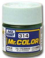 Краска акриловая Mr_Hobby Blue FS35622 _синий__ полуглянцевая_ 10 мл _C314_
