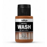 Смывка Vallejo Model Wash_ Brown _коричневая__ для светлых цветов_ 35мл _Vallejo_ 76513_