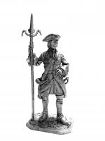 Канонир Артиллерийского плк. с пальником, 1704-25гг. Россия (EkCastings, R279)